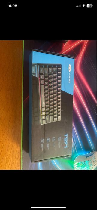 Teclado mecânico de membrana novo