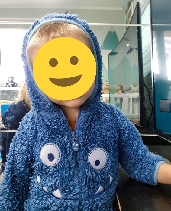 Ciepła bluza niemowlęca dla chłopca 62 cool club