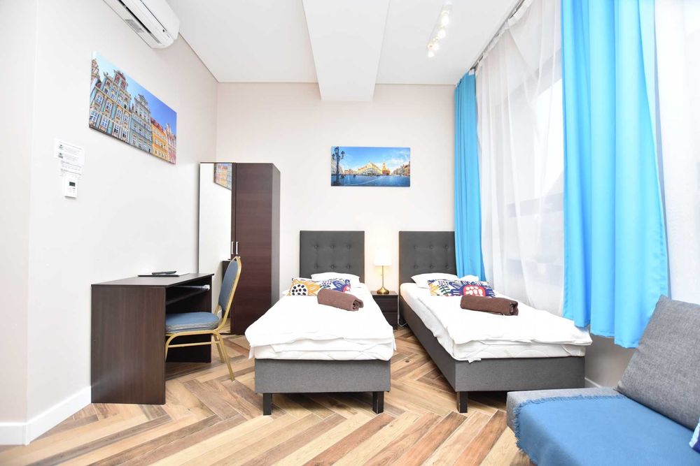 DUKESHOSTEL.pl Wrocław 2 min. od Rynku - mamy wolne, prywatne pokoje i apartamenty z łazienkami, wystawiamy faktury VAT.