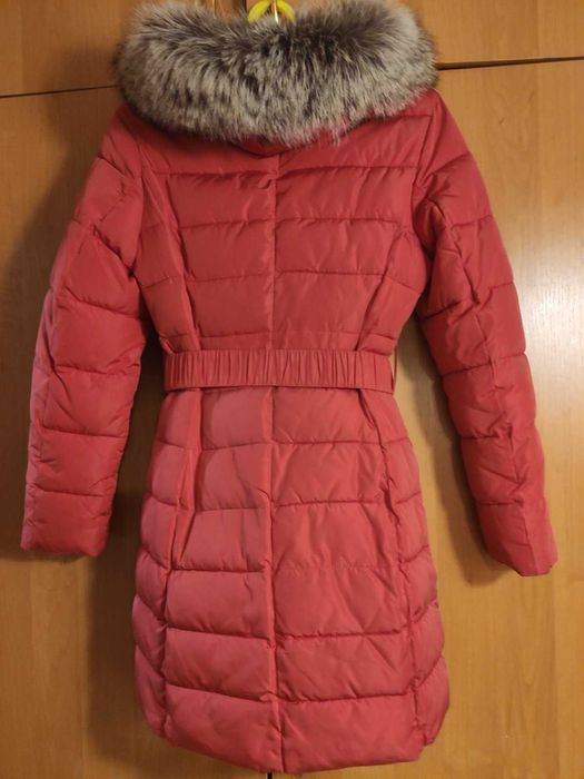 Женское зимнее полупальто