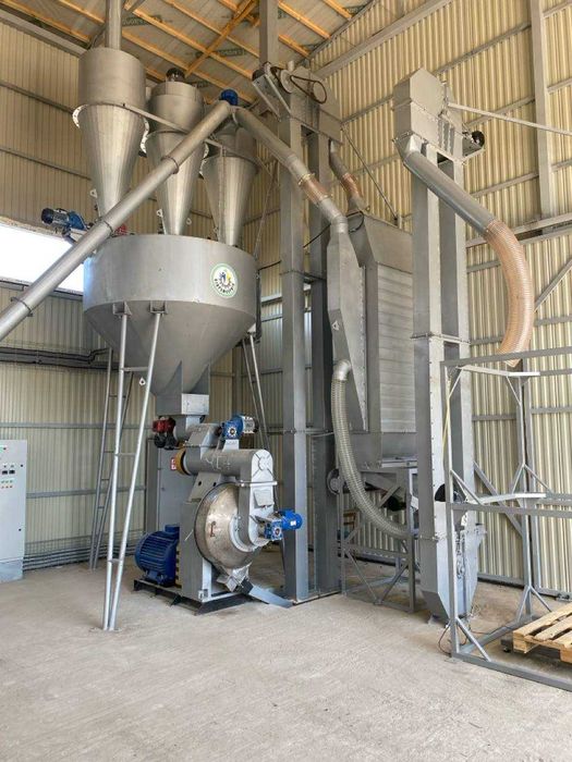 Лінії гранулювання ОГМ-1,5 та сушки АВМ-0,65, АВМ-1,5. Котел.