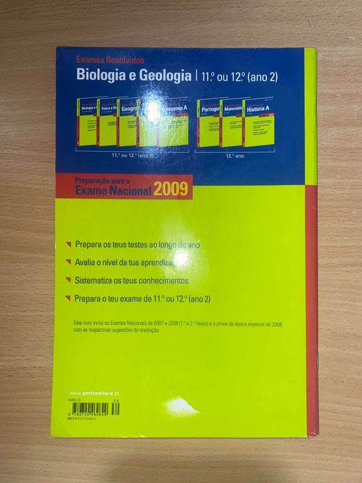 Exames Resolvidos - Biologia e Geologia