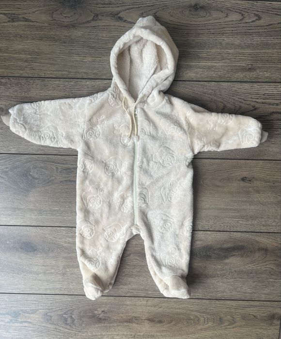 Теплий ромпер, плюшевий