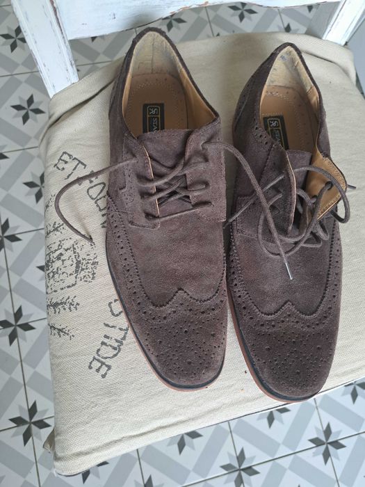 Buty meskie braz zamsz Stacey Adams 43