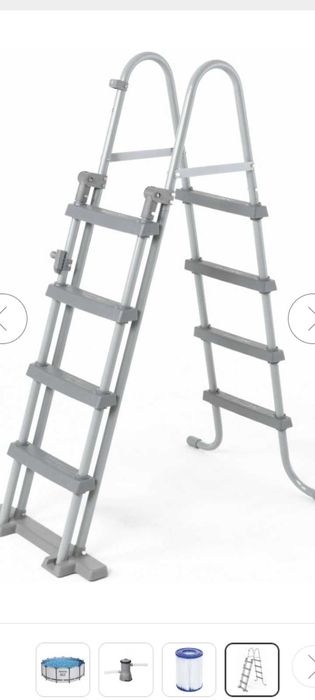 Escada piscina 1,22cm NOVA 79€