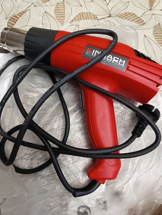 OPALARKA ELEKTRYCZNA  2 Biegi 4 Dysze 230V zestaw mocna 2200W