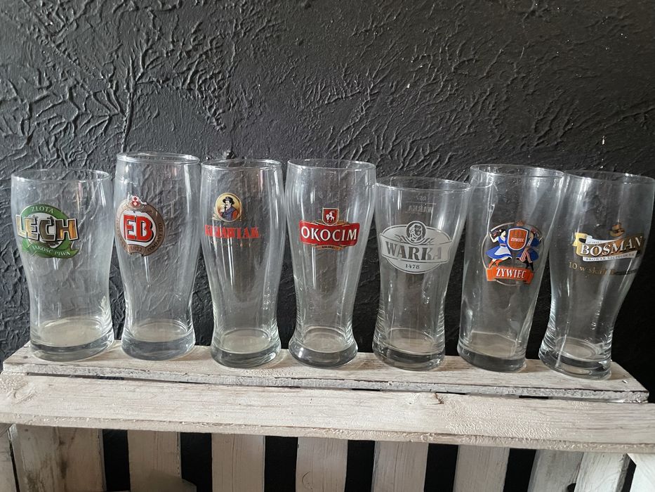 Kufle pokale do piwa kolekcjonerskie 31 szt