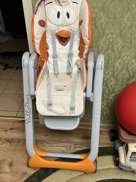 Продам дитячий  стільчик для  годування , фірми Chicco polly 25 star
