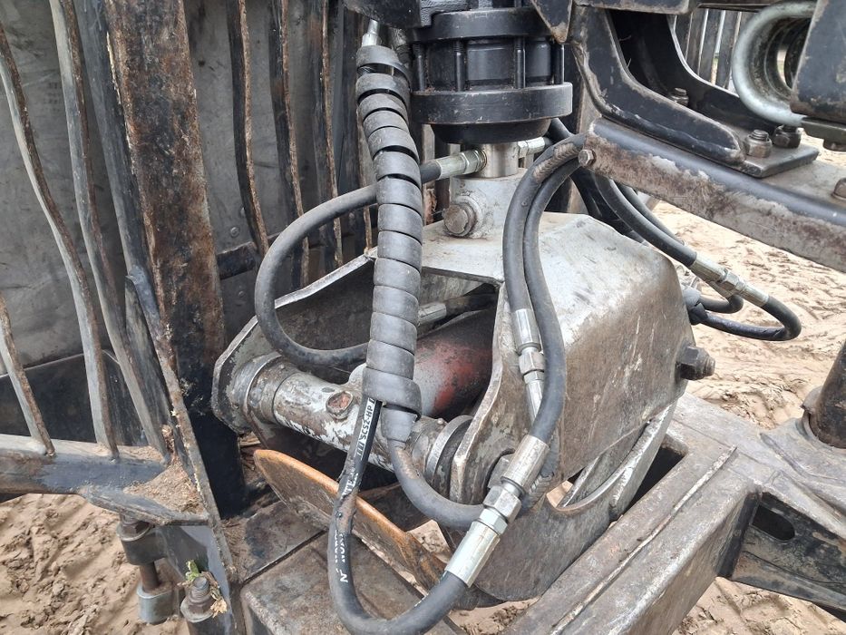 Przyczepa zrywkowa leśna 9t PALMS żuraw 680