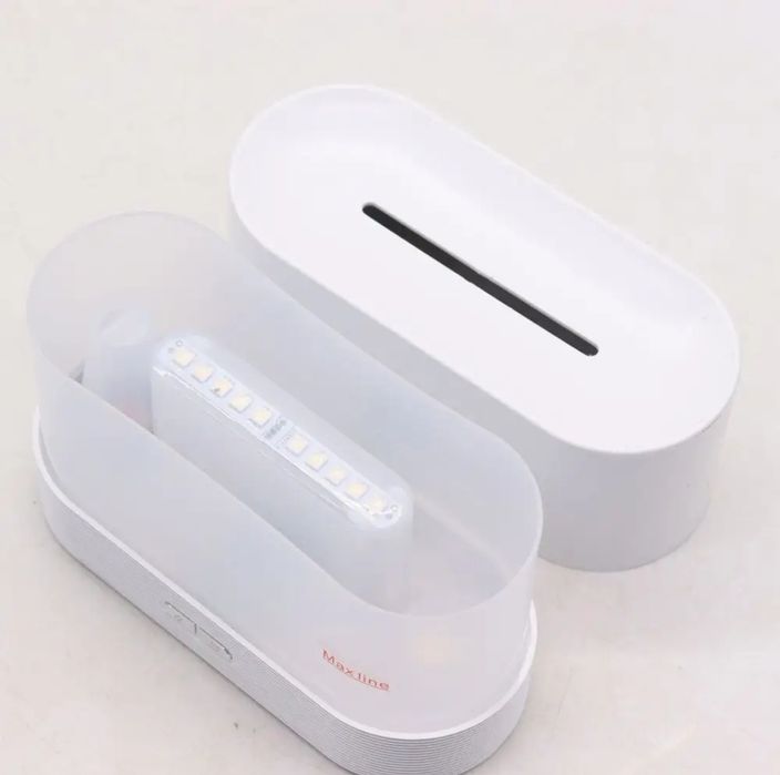 Увлажнитель воздуха led підсвітка  пламя Зволожувач  повітря нічник