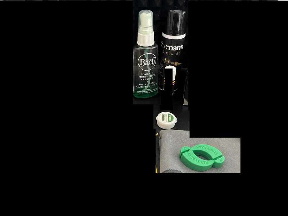 Acessórios para saxofone (limpeza/manutenção/correias)