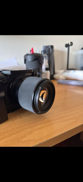 Canon M6 mark II + 3 lentes