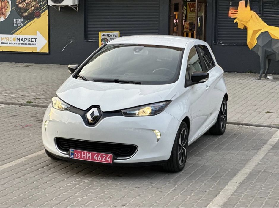 Оредна авто Renault Zoe 40кв, під таксі або інші потреби, bolt uklon