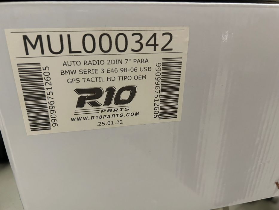 Rádio android novo