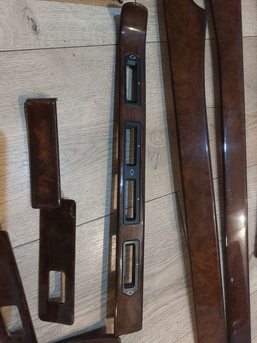 Dekory drewno Mercedes w140