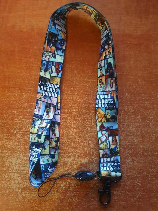 Smycz na klucze telefon Grand Theft Auto GTA na prezent
