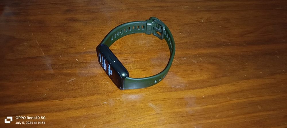 Huawei band 7 verde tropa, usada