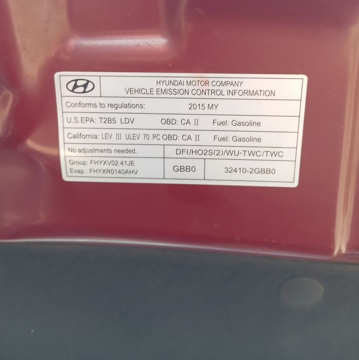 Хюндай Соната 2015год не крашена