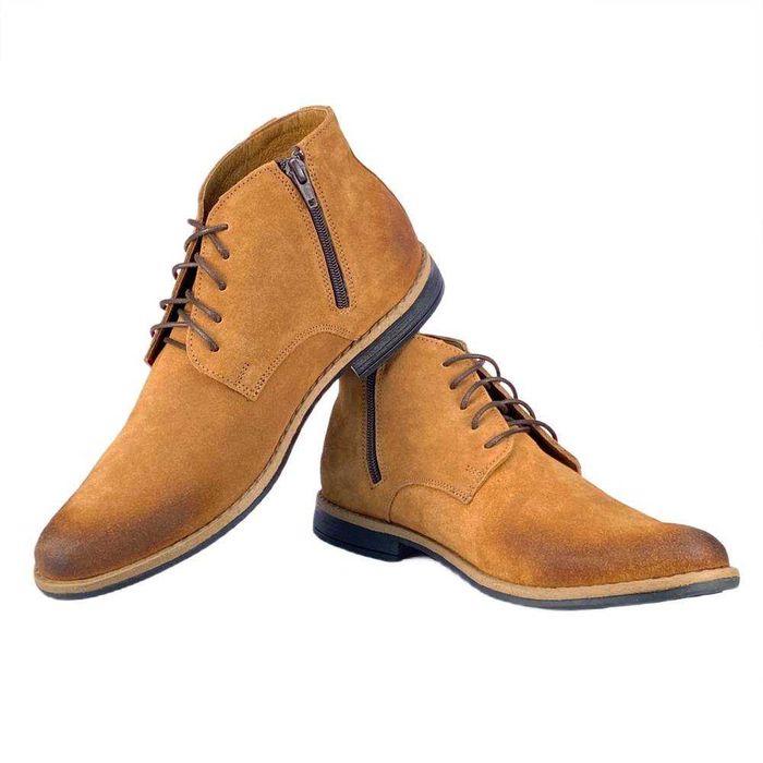 BETELLI Męskie buty podwyższające botki SYCILIA +6 CM