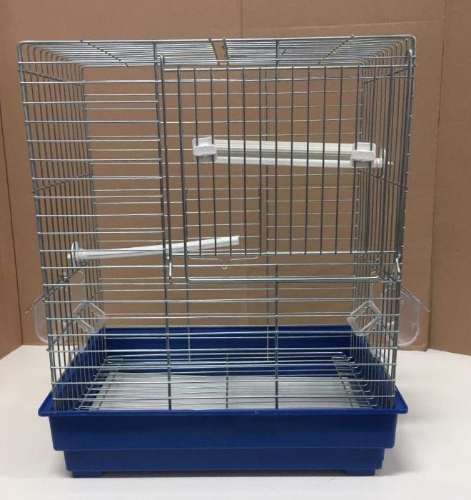 NOVO - Gaiola ZINCADA para Aves domesticadas, 45cm altura