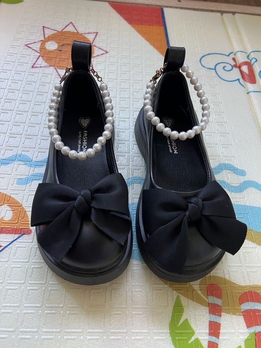Туфельки дитячі чорні
