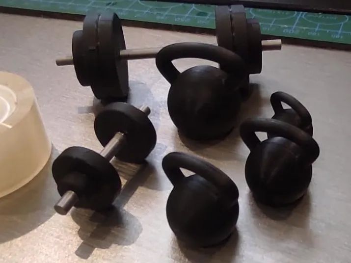 Pesos para Bolo (Barras e Kettlebells)