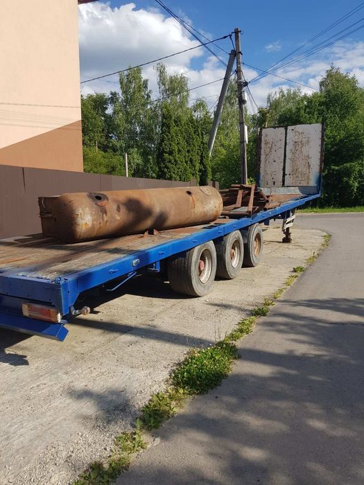 Продається напівприіп, полуприцеп, платформа лісовоз,