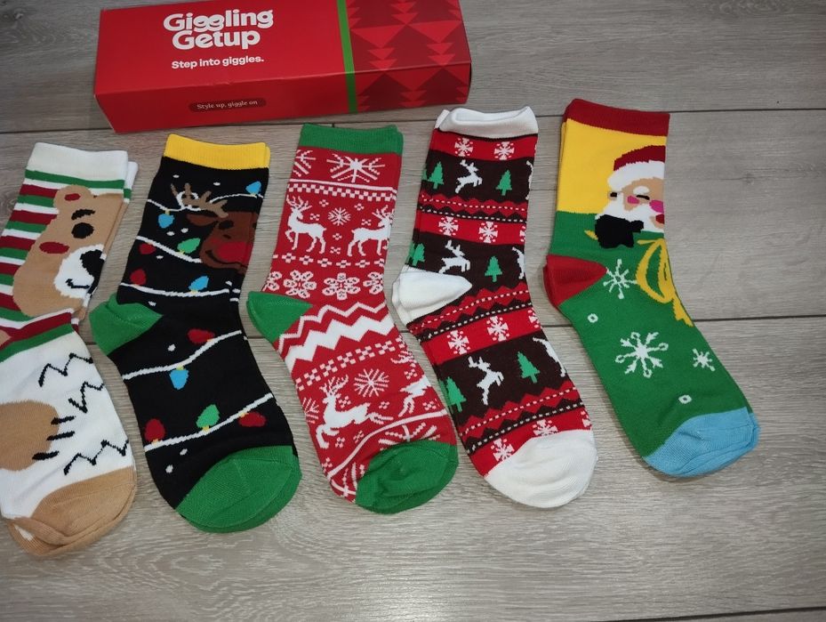 Skarpetki świąteczne