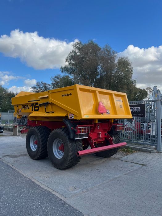 Wynajem Metaltech PBN20/20R przyczepa budowlana rolnicza tandem mamut