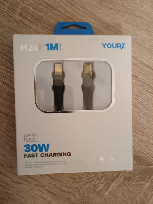 Kabel typu C - Lightning Black