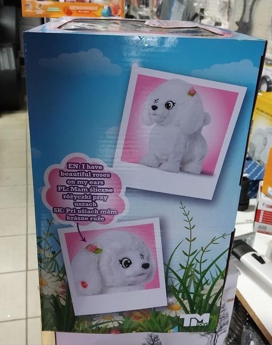 Piesek interaktywny TM Toys reaguje na dotyk