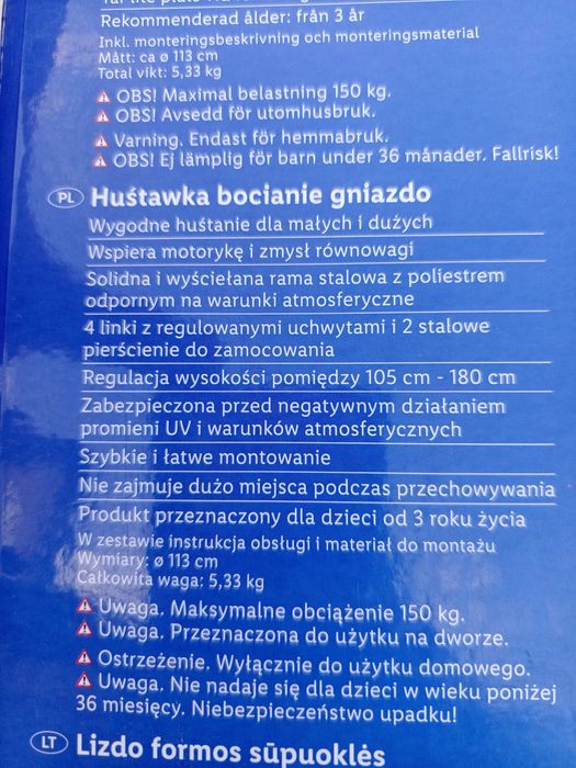 Hustawka Gniazdo bociana