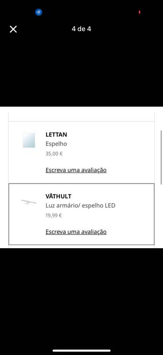 Espelho 80x95cm com led