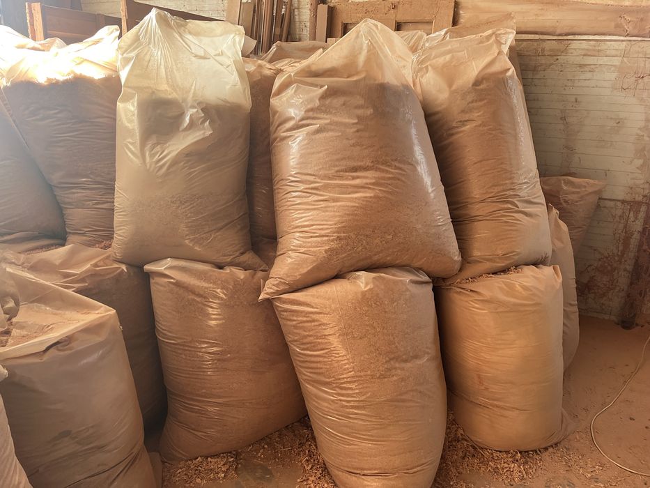 Trocina sucha pakowana dobra na pelet DOWÓZ