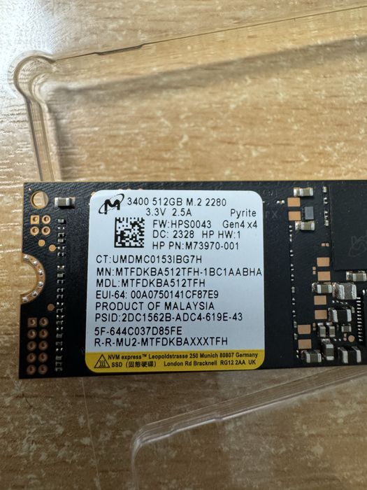 micron 3400 - купить комплектующие для ПК - Цена на OLX.ua
