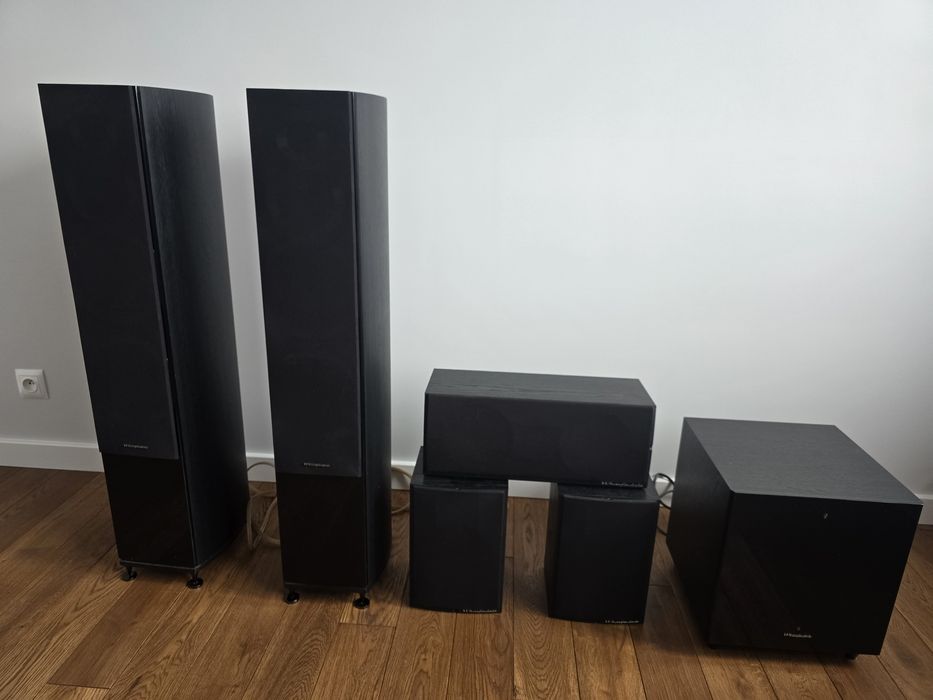 Wharfedale zestaw 5 głośników + subwoofer