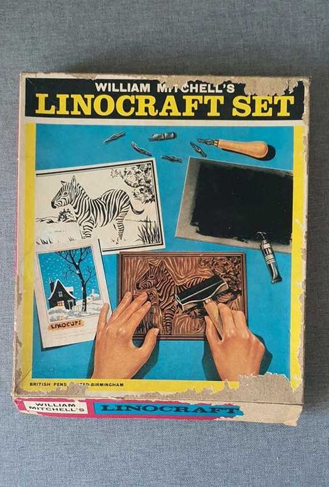 William Mitchell s linocraft set vintage antigo e raro
