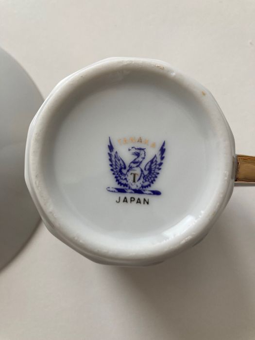 Porcelana Japonesa Tanaka - 6 Chávenas Café - Excelente estado