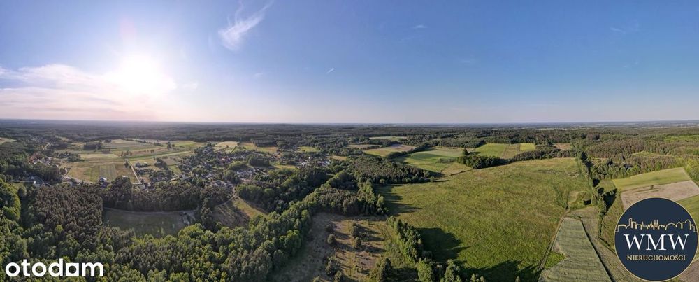 Działki budowlane pod lasem w Łazach - Więcej