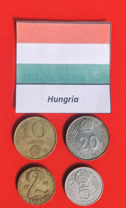 Moedas da Hungria (4 uni)