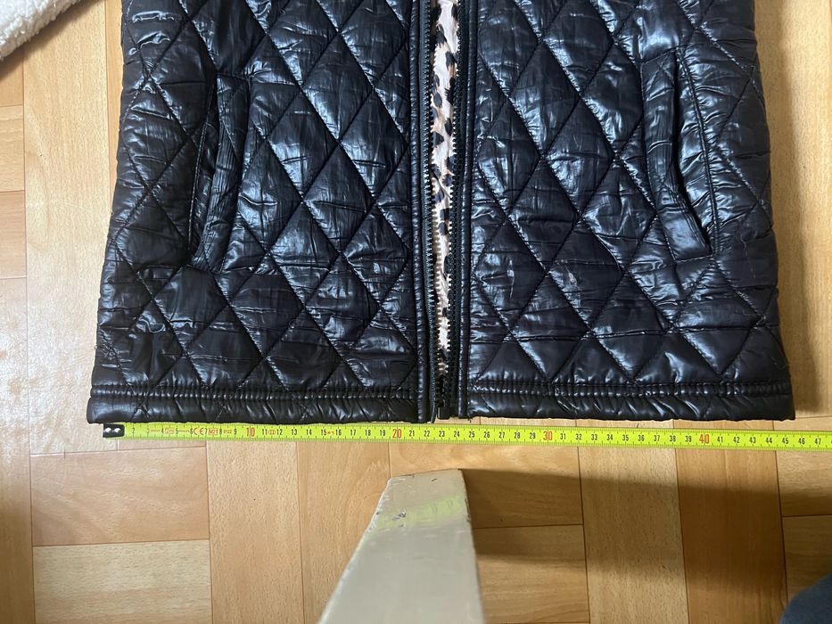 Bluza, kurtka czarno - biała