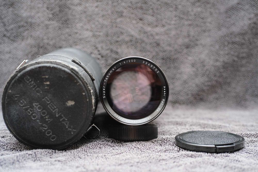 Obiektyw Super Takumar 200mm f4 M42 Pentax
