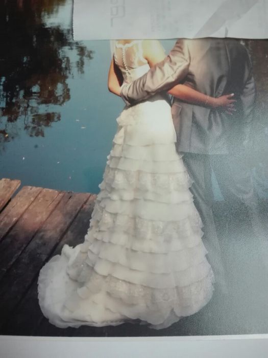 Suknia ślubna, rozmiar 38