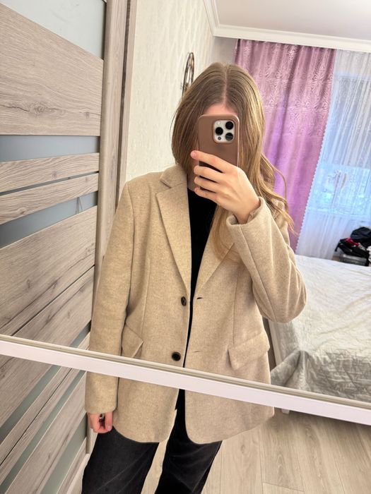 жакет пальто на підкладці s-m