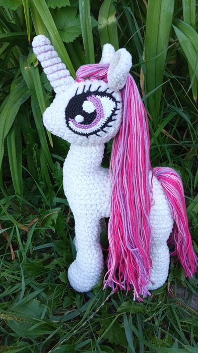 ТИГРЁНОК,KALUSH,Калуш,Пони,единорожка, поняшка вязаная игрушка крючком