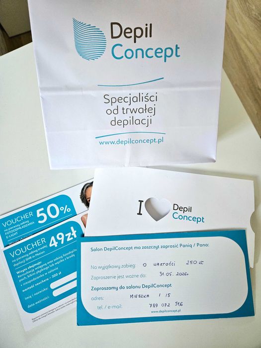 Voucher Depil Concept Grudziądz