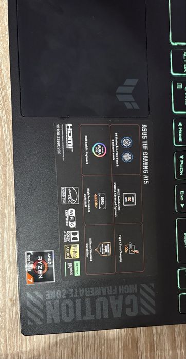 Asus Tuf Gaming A15