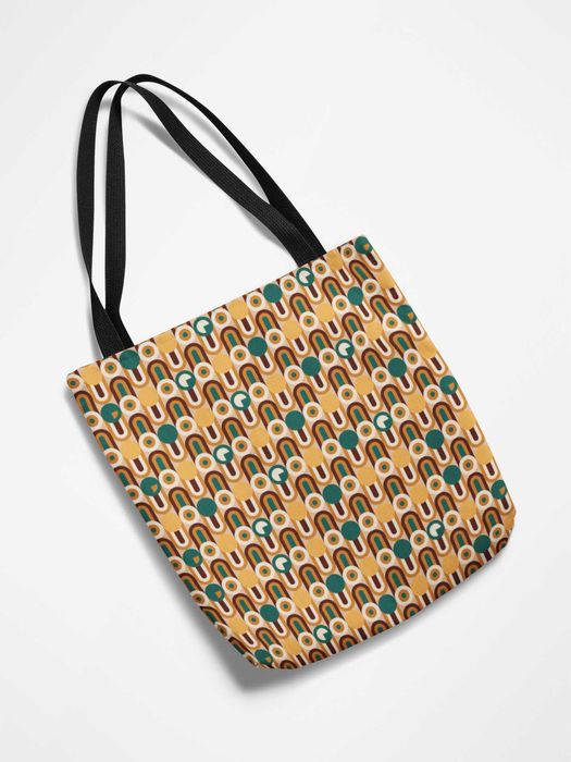 Tote Bag Personalizada Tema África Viva tamanho 40 x 40 cm # 1001