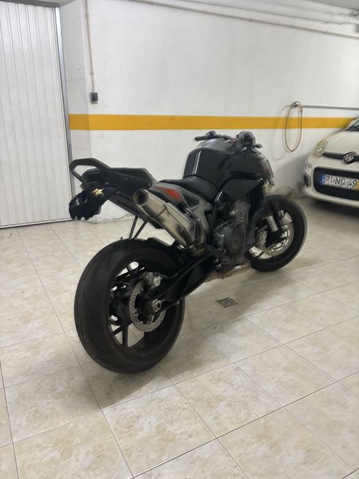Ktm duke 790 acidentada