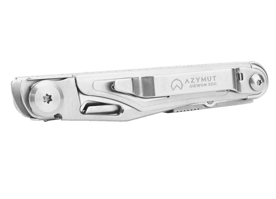 Multitool AZYMUT Giewon EDC - 8 narzędzi + kabura do pasa (H2038B)